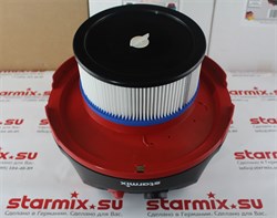 Фильтр  FPP3600, установленный  на пылесос Starmix ADL 1432