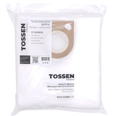 Мешки одноразовые Tossen S-078 для пылесосов Starmix 2078/3078, 5 шт.