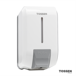 TOSSEN MN-7226 PW (Arctic white) - механический дозатор жидкого мыла - фото 6773