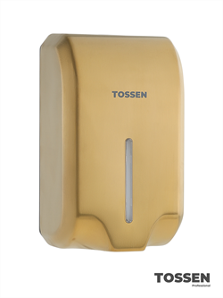 TOSSEN AL-7206 MS (Imperial Gold) - сенсорный диспенсер для мыла/дезинфицирующих средств (капля) - фото 6970