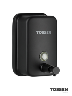 TOSSEN MN-500 MB (Midnight) - механический диспенсер жидкого мыла - фото 7096
