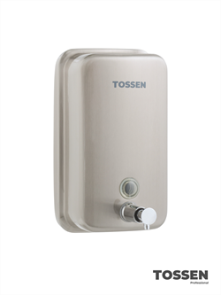 TOSSEN MN -1000 M (Steel Line) - механический диспенсер жидкого мыла - фото 7226