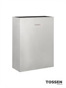 TOSSEN MV 2400 M - прямоугольное мусорное ведро, 25л.