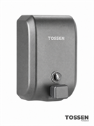 TOSSEN MN -1200 MG - механический диспенсер жидкого мыла (коллекция "Благородный графит")
