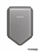 TOSSEN HS 1013 MS - высокоскоростная сушилка для рук (коллекция "Благородный графит") - фото 7763