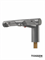 TOSSEN DH 1709 MM  - смеситель с сушилкой для рук (бесщеточный мотор) (коллекция "Благородный графит") - фото 7855